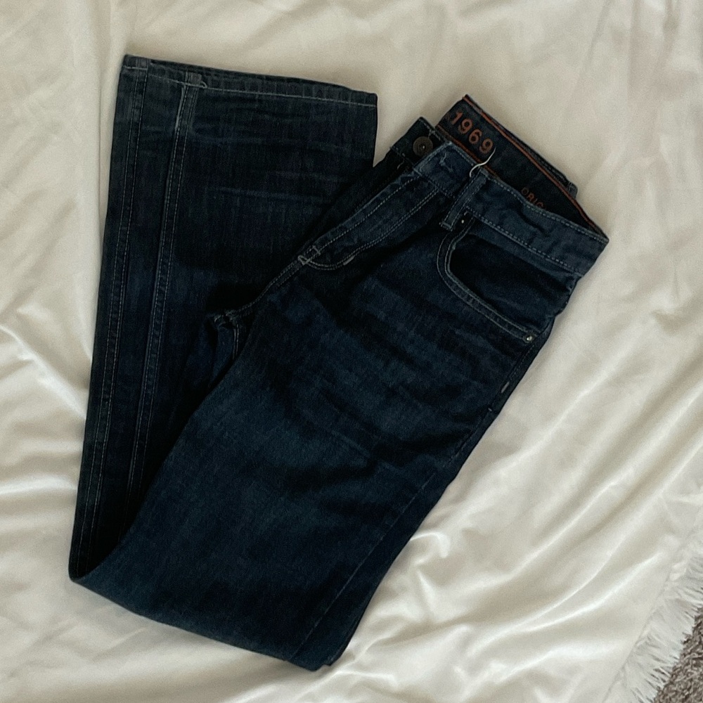 GAP 1969 Original Denim Jeans with Orange Stitching